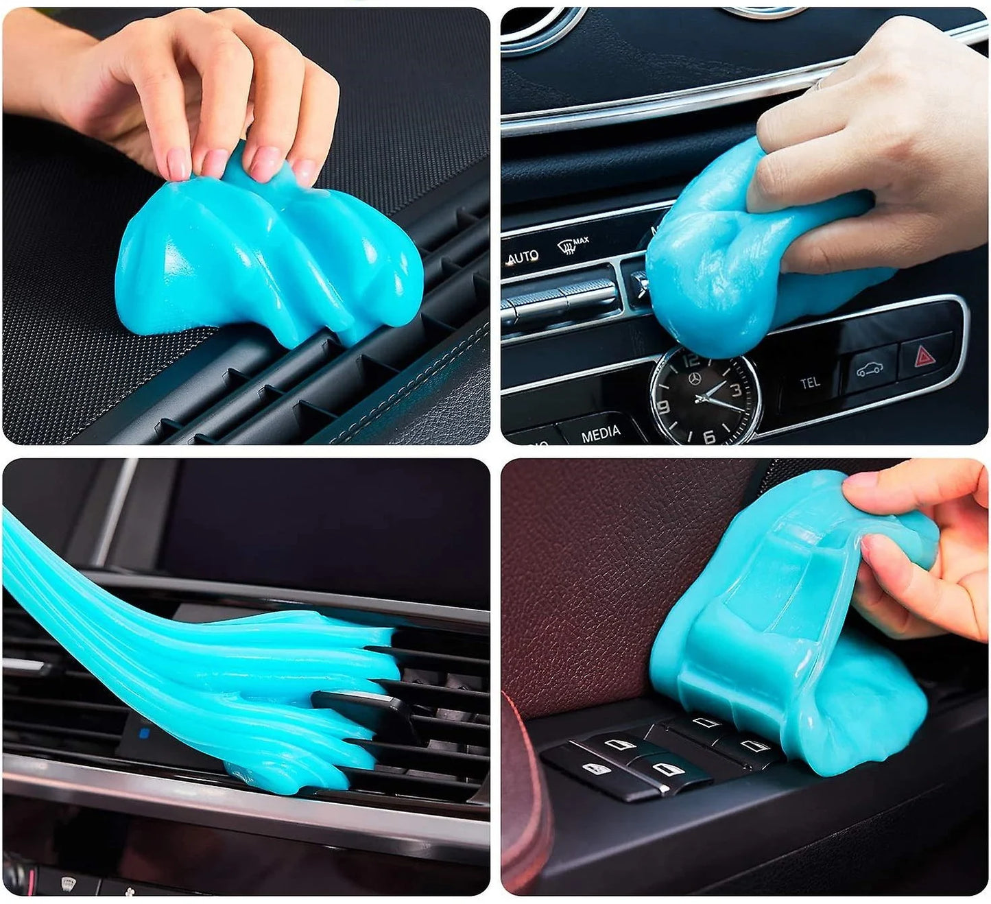 Slime pentru curatat spatii greu accesibile, interior auto, tastatura, uz casnic, geamuri, dulapuri,200g