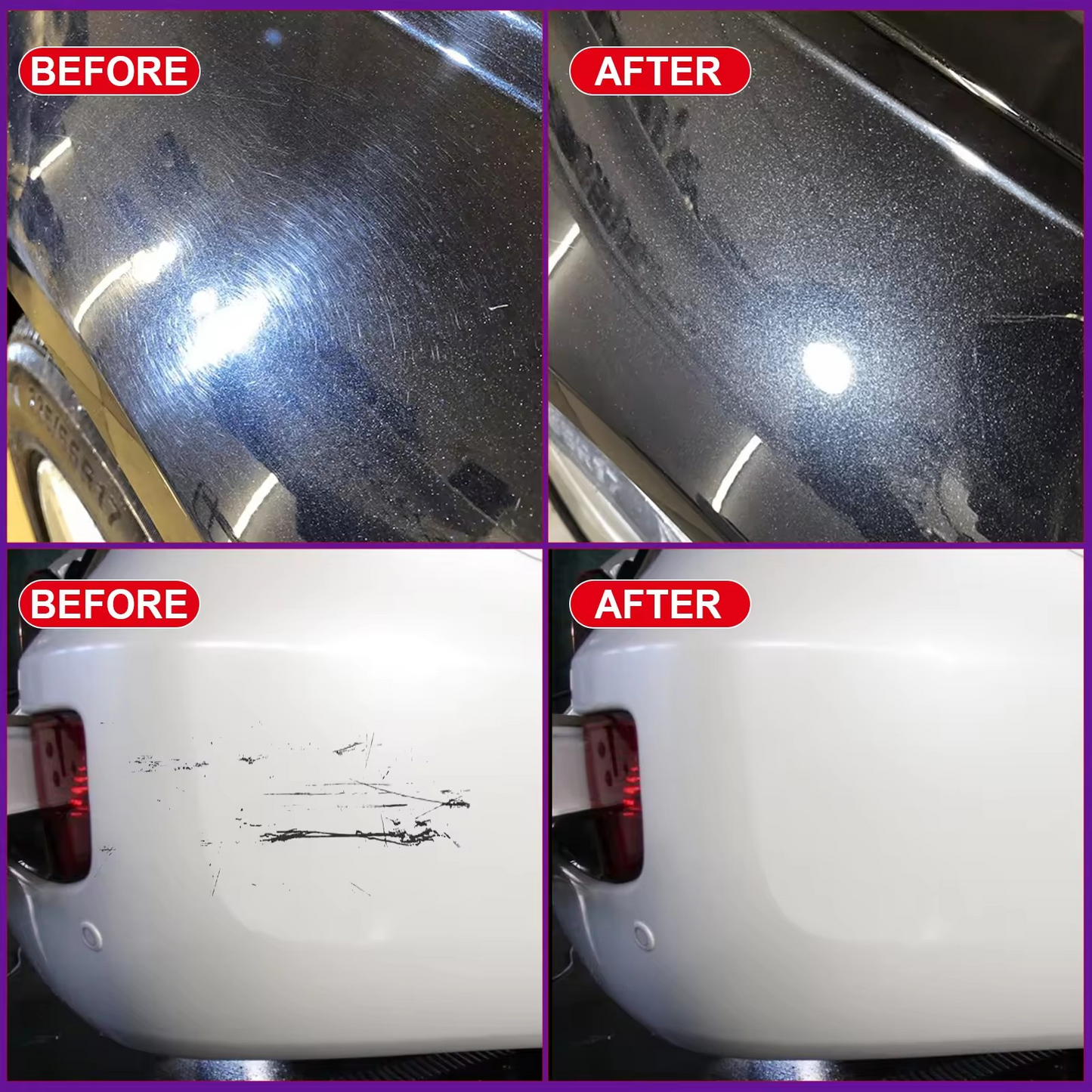 Kit de Reparare Zgarieturi Auto/Moto - Revitalizant pentru Vopsea cu Aplicator si Compus de Lustruire