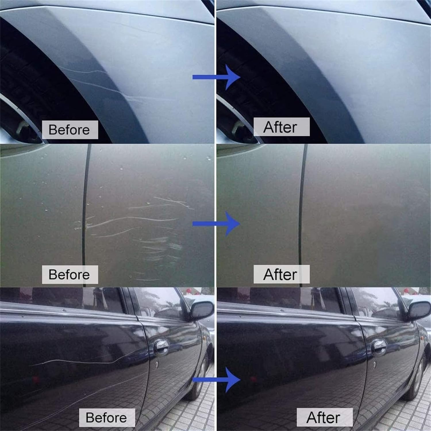 Kit de Reparare Zgarieturi Auto/Moto - Revitalizant pentru Vopsea cu Aplicator si Compus de Lustruire