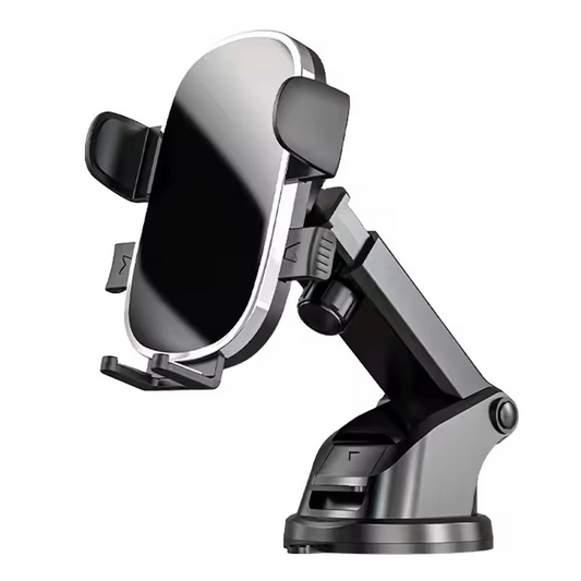 Suport Telefon Auto cu brat Telescopic si prindere cu Ventuza pentru Bord/Parbriz